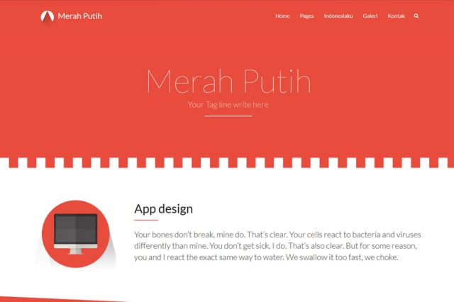 Adara Merah Putih - POT00024
